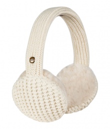 Detailed in a soft ribbed knit with signature shearling lining, UGG Australias build-in speaker earmuffs are a stylish and practical way to listen to music on the go this winter - Ribbed knit with tonal shearling trim, build-in speaker technology - Connector cable included - Wear with puffy parkas and matching shearling boots Detailed in a soft ribbed knit with signature shearling lining, UGG Australias build-in speaker earmuffs are a stylish and practical way to listen to music on the go this winter - Ribbed knit with tonal shearling trim, build-in speaker technology - Connector cable included - Wear with puffy parkas and matching shearling boots