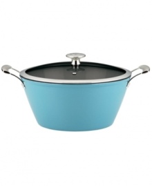 The benefits of being a lightweight-introducing famed chef Mario Batali's impossibly light cast iron casserole, a nonstick ceramic-based vessel that heats up evenly and quickly, reduces hot spots that burn food and works wonders on all cooktops. Limited lifetime warranty. The benefits of being a lightweight-introducing famed chef Mario Batali's impossibly light cast iron casserole, a nonstick ceramic-based vessel that heats up evenly and quickly, reduces hot spots that burn food and works wonders on all cooktops. Limited lifetime warranty.