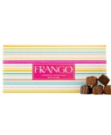 Flavor in full bloom. There's no sweeter way to celebrate the season than with Frango's famous chocolates. This vibrant gift box features 45 pieces of rich, scrumptious chocolate in a mix of fan-favorite flavors, packaged to please in pretty pastel florals.