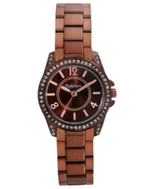 Indulge in the chocolate hues of this sweet watch by Style&co.