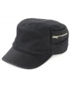 The finishing touch that never goes out of style - this military-style cap from American Rag.