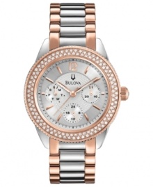 A sleek dress watch with sporty appeal from Bulova.