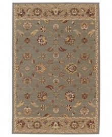 Intricate latticework is marked with antique-inspired florals and medallions in the Shropshire area rug from Karastan, offering a sophisticated, yet casual design for your floors. Crafted of rich New Zealand wool. Intricate latticework is marked with antique-inspired florals and medallions in the Shropshire area rug from Karastan, offering a sophisticated, yet casual design for your floors. Crafted of rich New Zealand wool.