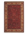 Pure harmony. This Antique Legends rug features a vintage patina from an antique wash. Multiple shades of colors integrate with beautiful motifs for an eclectic design, perfect for today's contemporary homes. Expertly woven through the back with premium wool for long wearing quality. A breathtaking addition to any home.