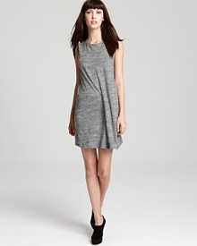 The hidden details on this Thakoon Addition dress are what really make it special. The interior drawstrings create a ruched effect that gives this simple jersey style a unique twist.