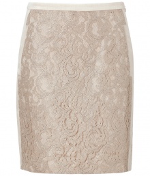 With a chic mix of tonal patterning, Steffen Schrauts mixed-media skirt is a contemporary way to dress up work and cocktail looks alike - Solid waistband and side trim, hidden side zip - Tailored fit - Wear with a silk blouse pin heels and a leather tote With a chic mix of tonal patterning, Steffen Schrauts mixed-media skirt is a contemporary way to dress up work and cocktail looks alike - Solid waistband and side trim, hidden side zip - Tailored fit - Wear with a silk blouse pin heels and a leather tote