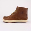 The Lorenzo Mid Boot has a classic, preppy style constructed from fine leather with contrast stitching along the toe and heel.