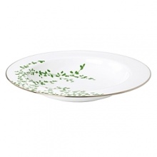 An instant classic from Kate Spade, the Gardner Street Green dinnerware collection is the definition of contemporary elegance. Green stems of foliage flourish on fine white bone china, creating a stylized two-tone floral motif to freshen up your table. Platinum edges add a touch of luxurious shine. Dishwasher safe. An instant classic from Kate Spade, the Gardner Street Green dinnerware collection is the definition of contemporary elegance. Green stems of foliage flourish on fine white bone china, creating a stylized two-tone floral motif to freshen up your table. Platinum edges add a touch of luxurious shine. Dishwasher safe.