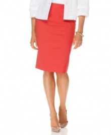 Charter Club's cheerful pencil skirt is a staple for work and special events alike. Pair it with a blazer and blouse for polished style no matter where you wear it. Charter Club's cheerful pencil skirt is a staple for work and special events alike. Pair it with a blazer and blouse for polished style no matter where you wear it.