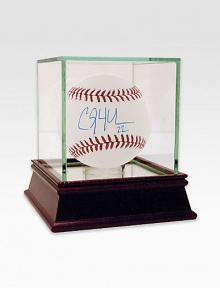 Clayton Kershaw is the present and the future of the Los Angeles Dodgers pitching rotation. Selected with the 7th overall pick in the 2006 MLB Draft, Kershaw made his MLB debut on May 25, 2008 against the Cardinals, striking out 7 batters over 6 innings of work. The young power pitcher hasn't looked back since. Celebrate his winning spirit with this commemorative baseball, hand-signed on the sweet spot by Kershaw himself. Clayton Kershaw is the present and the future of the Los Angeles Dodgers pitching rotation. Selected with the 7th overall pick in the 2006 MLB Draft, Kershaw made his MLB debut on May 25, 2008 against the Cardinals, striking out 7 batters over 6 innings of work. The young power pitcher hasn't looked back since. Celebrate his winning spirit with this commemorative baseball, hand-signed on the sweet spot by Kershaw himself.