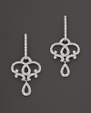 Diamond 14K White Gold Earrings, 0.30 ct. t.w.