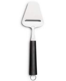 You're all smiles with this cheese plane-it's an easy slice and dice with this high-carbon stainless steel tool, which delivers precision, ease and strength straight into your space. Lifetime warranty. You're all smiles with this cheese plane-it's an easy slice and dice with this high-carbon stainless steel tool, which delivers precision, ease and strength straight into your space. Lifetime warranty.