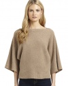 THE LOOKSuper soft knit cashmere constructionBateau neckThree-quarter length dolman sleevesTHE FITAbout 26 from shoulder to hemTHE MATERIALCashmereCARE & ORIGINDry cleanImportedModel shown is 5'9 (175cm) wearing US size Small. 