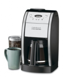 Cool beans. This coffee is so fresh and tasty because it's brewed from whole beans ground just seconds before. Fully programmable with a sleek, European design, this 12-cup unit will feel right at home in any coffee lover's kitchen. Three-year limited warranty. Model DGB-550BK. Cool beans. This coffee is so fresh and tasty because it's brewed from whole beans ground just seconds before. Fully programmable with a sleek, European design, this 12-cup unit will feel right at home in any coffee lover's kitchen. Three-year limited warranty. Model DGB-550BK.