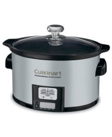 Don't let a busy schedule prevent you from preparing spectacular home-cooked meals. Simply add ingredients to the ceramic pot and set the 24-hour LCD countdown timer. Go about your day and you'll come home to an amazing meal – tender and delicious – still warm and waiting to be enjoyed. Three-year limited warranty. Model PSC-350. Don't let a busy schedule prevent you from preparing spectacular home-cooked meals. Simply add ingredients to the ceramic pot and set the 24-hour LCD countdown timer. Go about your day and you'll come home to an amazing meal – tender and delicious – still warm and waiting to be enjoyed. Three-year limited warranty. Model PSC-350.