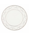 Sturdy bone china draped in delicate platinum garlands makes the Lenox Iced Pirouette accent salad plates a flawless go-to for formal dining. Qualifies for Rebate