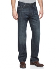 Embrace your dark side. These jeans from Hugo Boss BLACK are a shade cooler than your everyday denim. Embrace your dark side. These jeans from Hugo Boss BLACK are a shade cooler than your everyday denim.