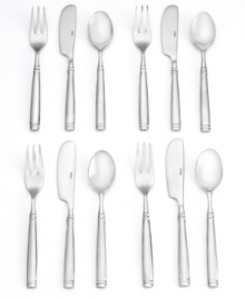 Scaled-down sophistication. In just the right size for cocktail hour, Naples flatware makes it easy to stand and snack. Banding at the neck and tip give cocktail forks, spreaders and mini spoons a classic, polished look. Scaled-down sophistication. In just the right size for cocktail hour, Naples flatware makes it easy to stand and snack. Banding at the neck and tip give cocktail forks, spreaders and mini spoons a classic, polished look.