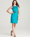 MICHAEL Michael Kors Petites' Belted Sheath