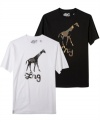 Go beyond just the basic for your casual wear with this graphic t-shirt from LRG.