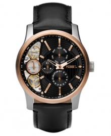 Ramp up your look with this sensational watch by Fossil. Ramp up your look with this sensational watch by Fossil.