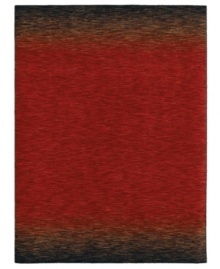 Inspired by rich colors rooted in Mediterranean culture, the Andalusia red area rug from Shaw presents a vibrant ombre colorway for effortless coordination in any modern home. Woven in the USA of ultra-durable and supremely soft EverTouch® nylon.