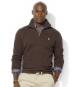 With superior comfort and versatility, this soft cotton pullover provides the perfect layer.