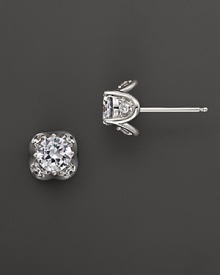 Classic and chic, these diamond studs in 14K white gold add the finishing touch to absolutely any look.