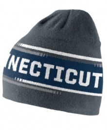 Get your head in the game with this Connecticut Huskies NCAA beanie from Nike. Get your head in the game with this Connecticut Huskies NCAA beanie from Nike.