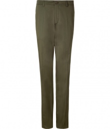 These classic cut pants inject instant elegance to your workweek look - Slim cut, straight leg, front crease detail, front pockets, back welt pockets with button - Pair with a matching blazer, a punchy printed button down, and oxfords These classic cut pants inject instant elegance to your workweek look - Slim cut, straight leg, front crease detail, front pockets, back welt pockets with button - Pair with a matching blazer, a punchy printed button down, and oxfords
