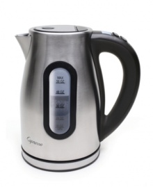 Don't get watered down. Convenience lies in 11 variable settings from 110º to 212º, which bring water to a boil in no time at all. Easy-access controls on the slip-free handle and the 360º swivel cord-free design of this fast-action kettle make you a richer pourer every time. Model 276.04. Don't get watered down. Convenience lies in 11 variable settings from 110º to 212º, which bring water to a boil in no time at all. Easy-access controls on the slip-free handle and the 360º swivel cord-free design of this fast-action kettle make you a richer pourer every time. Model 276.04.