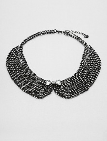 From the Starlight Collection. Edgy link chains and sparkling stones create this sweet design. GlassBrassLength, about 18Lobster clasp closureImported From the Starlight Collection. Edgy link chains and sparkling stones create this sweet design. GlassBrassLength, about 18Lobster clasp closureImported