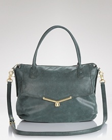 Go all out city sleek with this satchel from Botkier, cast in luxurious leather with downtown detailing. Carry it as your stylish sidekick. Go all out city sleek with this satchel from Botkier, cast in luxurious leather with downtown detailing. Carry it as your stylish sidekick.
