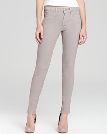 These softly hued J Brand skinny jeans will keep you looking casually chic all season long. These softly hued J Brand skinny jeans will keep you looking casually chic all season long.