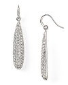 ABS by Allen Schwartz's crystal-encrusted drops add drama after dark. Slip on these sparkly earrings to take your favorite LBD from staid to stunning.