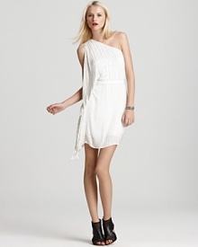 Laundry by Shelli Segal Dress - Beaded One Shoulder