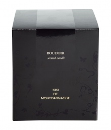 Sultry boudoir candle - Set the romantic mood with this sensual boudoir candle - With an aphrodisiac-infused scent, this candle will help to turn up the heat - Made by high-end intimate apparel brand Kiki de Montparnasse Sultry boudoir candle - Set the romantic mood with this sensual boudoir candle - With an aphrodisiac-infused scent, this candle will help to turn up the heat - Made by high-end intimate apparel brand Kiki de Montparnasse