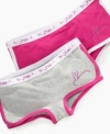 Help her stay stylish even when she's sporty with these cute gym shorts from So Jenni.