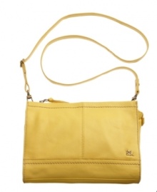 An ideal day-to-night style from the The Sak. Antique brass hardware and heavy stitching detail give this classic look a posh appeal that will compliment all looks, from dressy to casual. An ideal day-to-night style from the The Sak. Antique brass hardware and heavy stitching detail give this classic look a posh appeal that will compliment all looks, from dressy to casual.