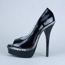 Promise Viviana Peep Toe Stiletto Heel Promise Viviana Peep Toe Stiletto Heel