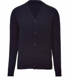 A preppy-cool staple gets a modern redux with this versatile camel hair and wool cardigan from Jil Sander - V-neck, front button placket, patch pockets, slim fit - Wear with a striped button down, chinos, and slip-on trainers A preppy-cool staple gets a modern redux with this versatile camel hair and wool cardigan from Jil Sander - V-neck, front button placket, patch pockets, slim fit - Wear with a striped button down, chinos, and slip-on trainers