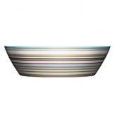 Bold, vibrant stripes make this durable Iittala serving bowl a cheerful additional to any table. Designed to mix and match easily with other Iittala collections, it's a perfect example of functional, ever-adaptable style.