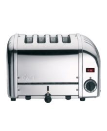 Achieving perfection is simple with the efficiency of this patented design. Constructed with an insulated stainless steel body and extra-wide slots, this hand-assembled toaster features variable controls and automatic turnoff for precision results that wow your taste buds. 1-year limited warranty. Model 40415. Achieving perfection is simple with the efficiency of this patented design. Constructed with an insulated stainless steel body and extra-wide slots, this hand-assembled toaster features variable controls and automatic turnoff for precision results that wow your taste buds. 1-year limited warranty. Model 40415.