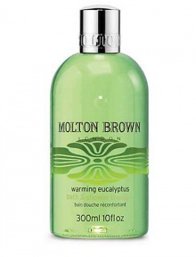 Named a Best Splurge in Allure Magazine's Best of Beauty October 2009. This reviving and warming tonic picks you up when you're run down and eases aches and chills. Eucalyptus oil warms tired muscles, tones sluggish skin and clears a stuffy head. 10 oz. Named a Best Splurge in Allure Magazine's Best of Beauty October 2009. This reviving and warming tonic picks you up when you're run down and eases aches and chills. Eucalyptus oil warms tired muscles, tones sluggish skin and clears a stuffy head. 10 oz.