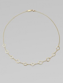 From the Modern Rock Candy Collection. A delicate design featuring 18k gold links that frame this collection.18k gold Length, 16-18 Lobster clasp Imported From the Modern Rock Candy Collection. A delicate design featuring 18k gold links that frame this collection.18k gold Length, 16-18 Lobster clasp Imported