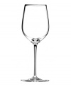 Match grape to glass with Sommeliers stemware. Shaped to heighten flavor and aroma, this Chardonnay wine glass from Riedel is as elegant in luminous crystal as it is cleverly designed.