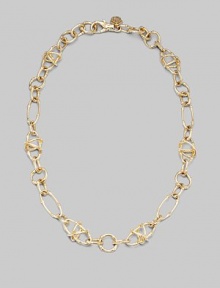 From the Bamboo Collection. 18K gold bamboo links feature interlocking details for an unexpected twist.18K gold Length, about 18 Lobster clasp closure Made in Bali From the Bamboo Collection. 18K gold bamboo links feature interlocking details for an unexpected twist.18K gold Length, about 18 Lobster clasp closure Made in Bali
