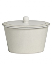A glistening mosaic covers the Opalene sugar bowl in colors that evoke the precious opal gem. These soft, creamy hues and bands of lustrous platinum infuse Royal Doulton's bone china collection with modern and decidedly feminine grace. A glistening mosaic covers the Opalene sugar bowl in colors that evoke the precious opal gem. These soft, creamy hues and bands of lustrous platinum infuse Royal Doulton's bone china collection with modern and decidedly feminine grace.