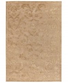 Enhance your decor with the oh-so-luxe look of Couristan's Pave Vintage Damask rug. Woven of a soft blend of viscose, silk and chenille for an unbelievably plush feel and a high-low carved effect, the rug features an elegant damask motif rendered in a luminous pearl shade, adding a touch of vintage-inspired glamour to any space.