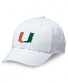 Rain on your rivals' parade with this Miami Hurricanes hat from Nike. Rain on your rivals' parade with this Miami Hurricanes hat from Nike.